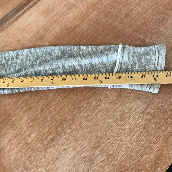 Free People Denim Jacket Women S Blue Hooded Distressed Button Up Long Sleeve - Picture 9 of 13